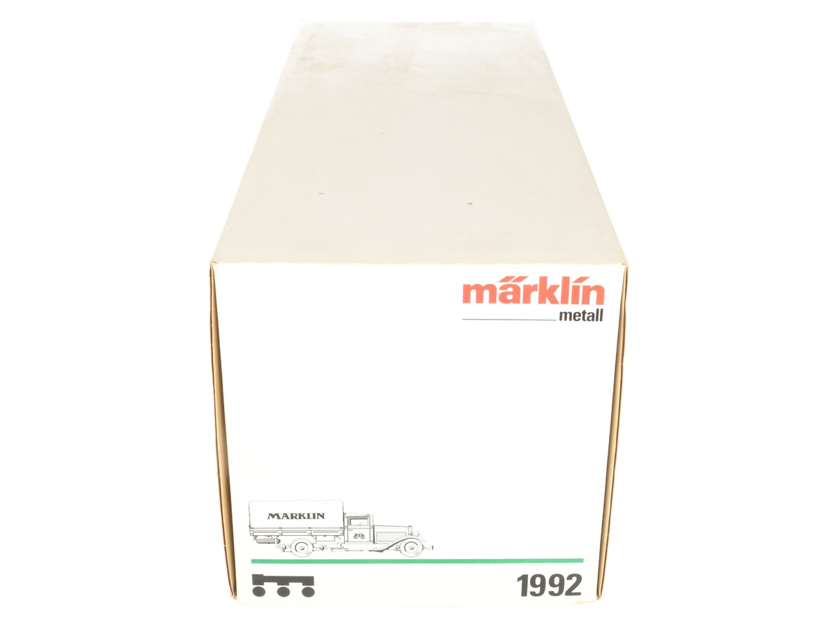 Marklin 1992 Metal Delivery Truck Wind-Up Clockwork EX/Box