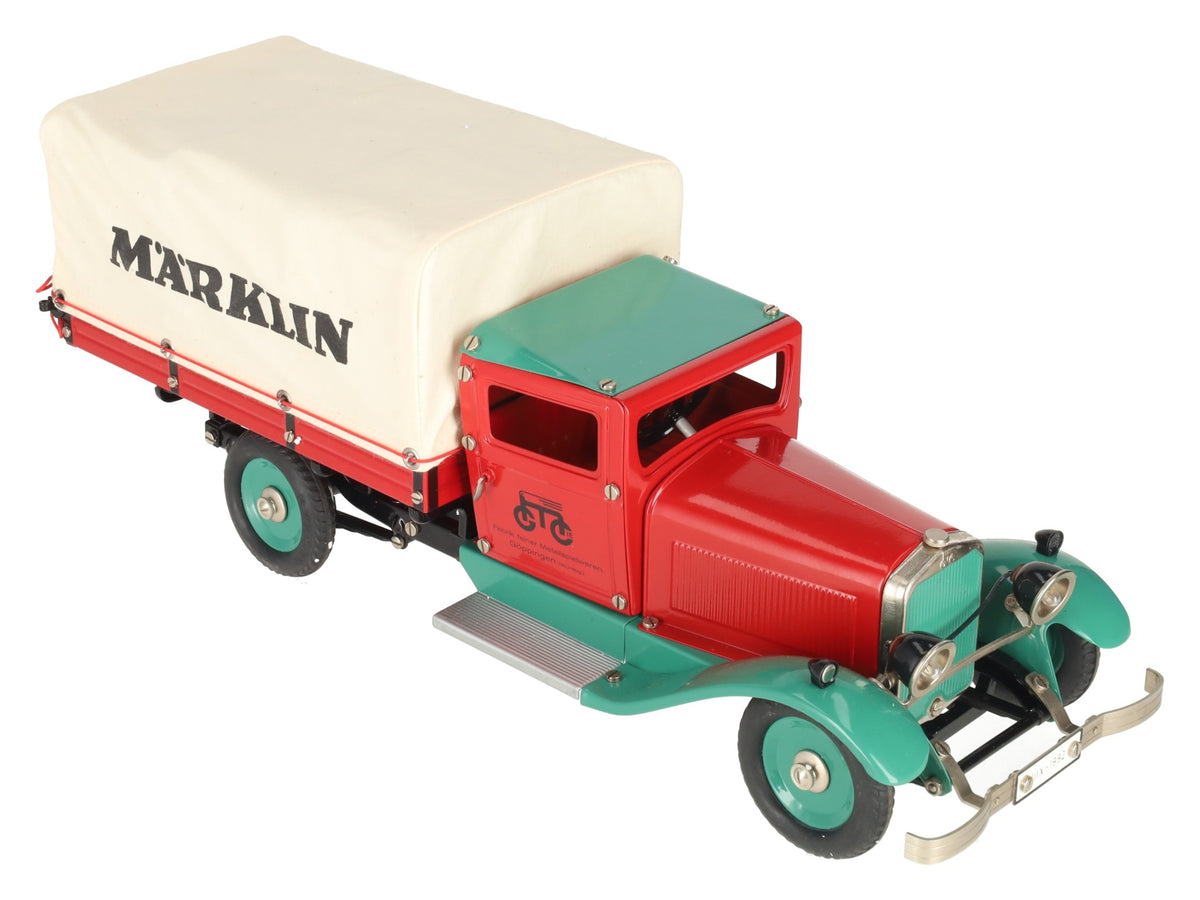 Marklin 1992 Metal Delivery Truck Wind-Up Clockwork EX/Box