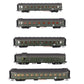 Marklin 42265 HO Scale DR Express Train Passenger Car Set (Set of 5) NIB