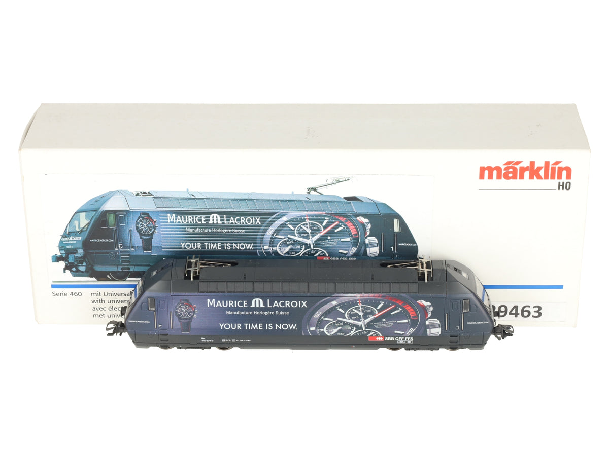 Marklin 29463 HO Scale Maurice Lacroix Series 460 Electric Locomotive NIB