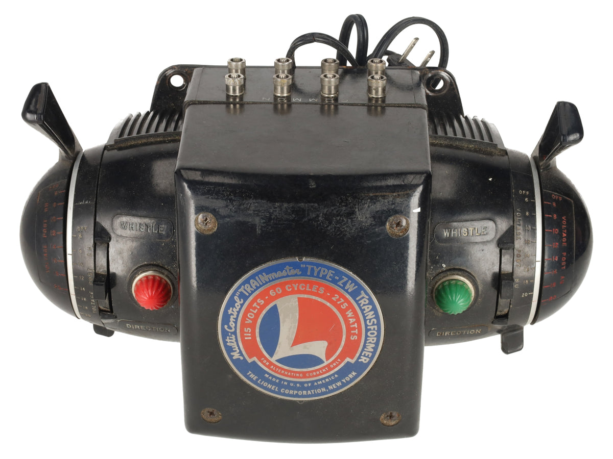 Lionel ZW Vintage O Gauge Trainmaster 275 Watt Transformer with Whistle VG