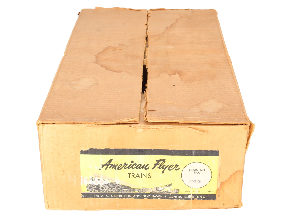 American Flyer K5329 Vintage S Meteor Steam Set VG/Box