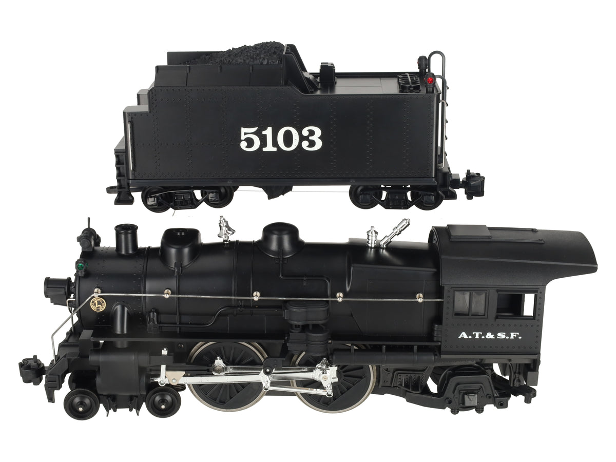 Lionel 8-85103 G Scale AT&SF 4-4-2 Steam Locomotive & Tender EX/Box