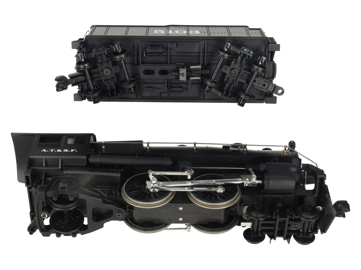 Lionel 8-85103 G Scale AT&SF 4-4-2 Steam Locomotive & Tender EX/Box