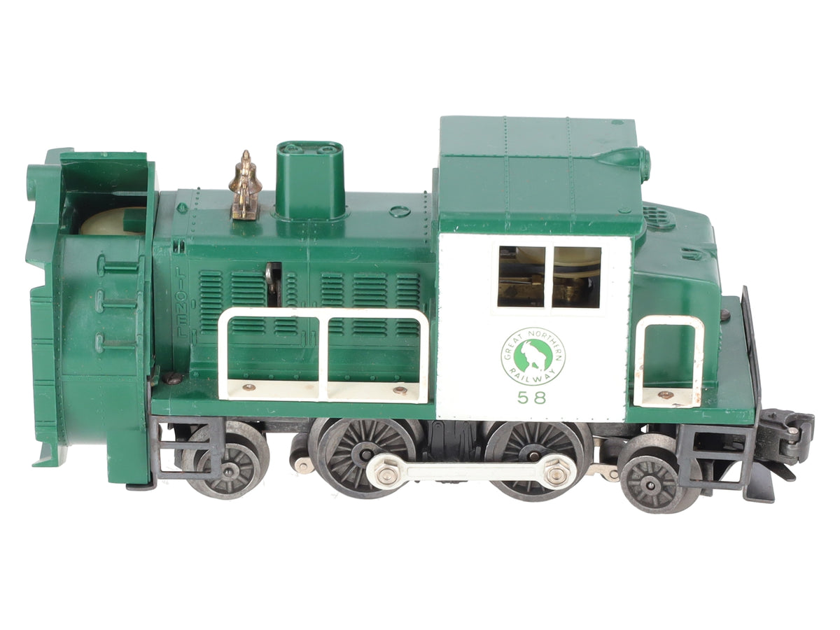 Lionel 58 Vintage O Great Northern Rotary Snow Plow EX