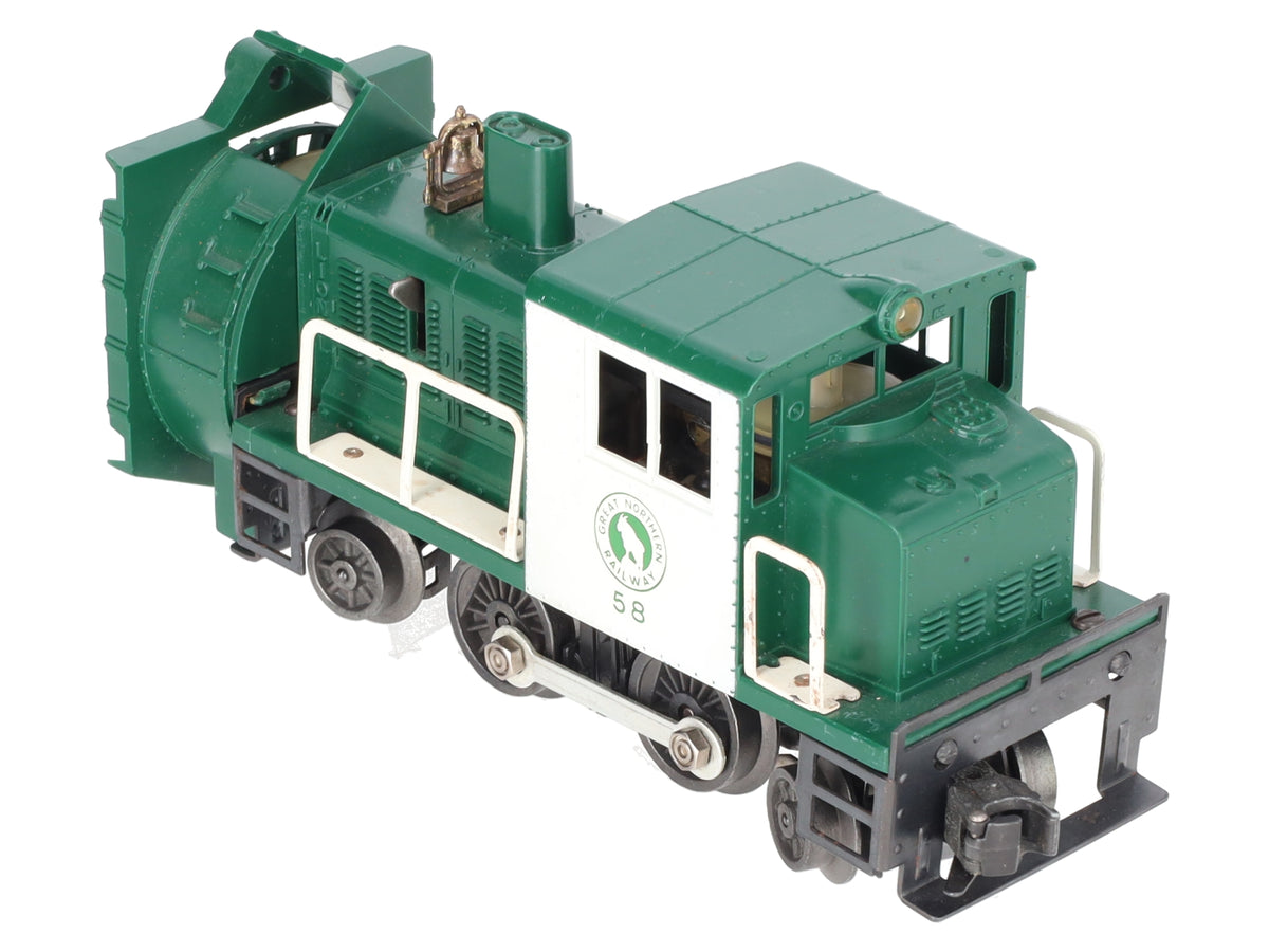 Lionel 58 Vintage O Great Northern Rotary Snow Plow EX