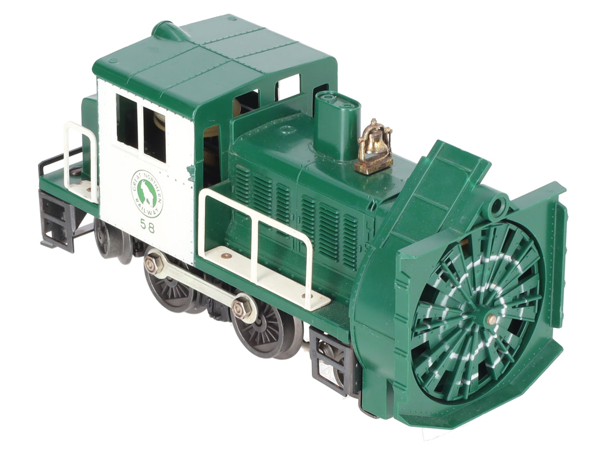 Lionel 58 Vintage O Great Northern Rotary Snow Plow EX