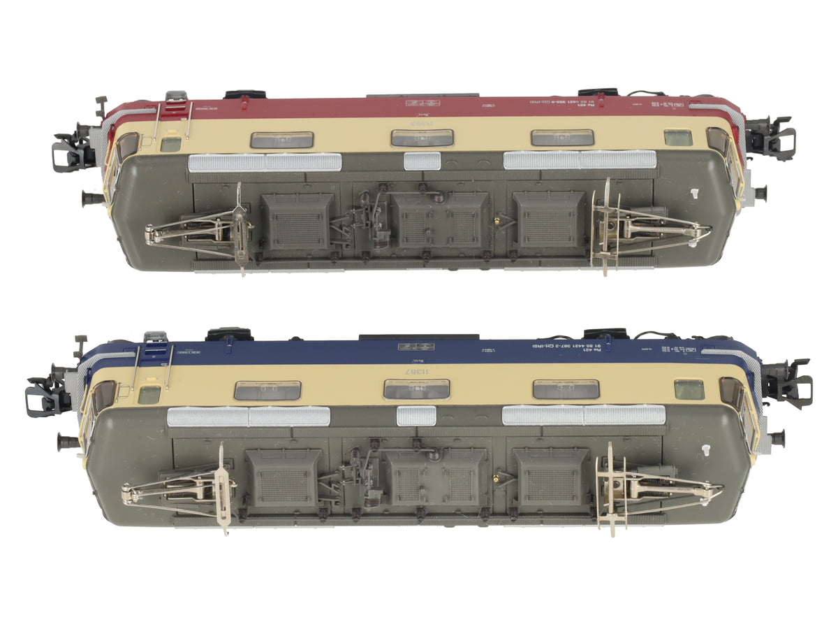 Marklin 37300 HO IRSI Re 421 Electric Locomotive with DCC & Sound (Set of 2) LN/Box