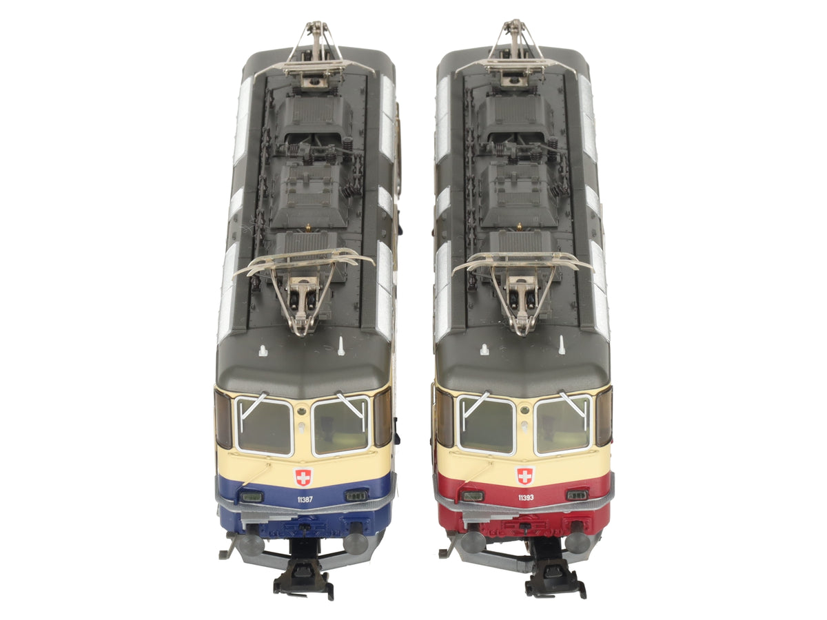 Marklin 37300 HO IRSI Re 421 Electric Locomotive with DCC & Sound (Set of 2) LN/Box