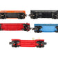 Lionel Vintage O Gauge Train Cars 6024, 25000, 6818, 6112, 3349 [5] VG