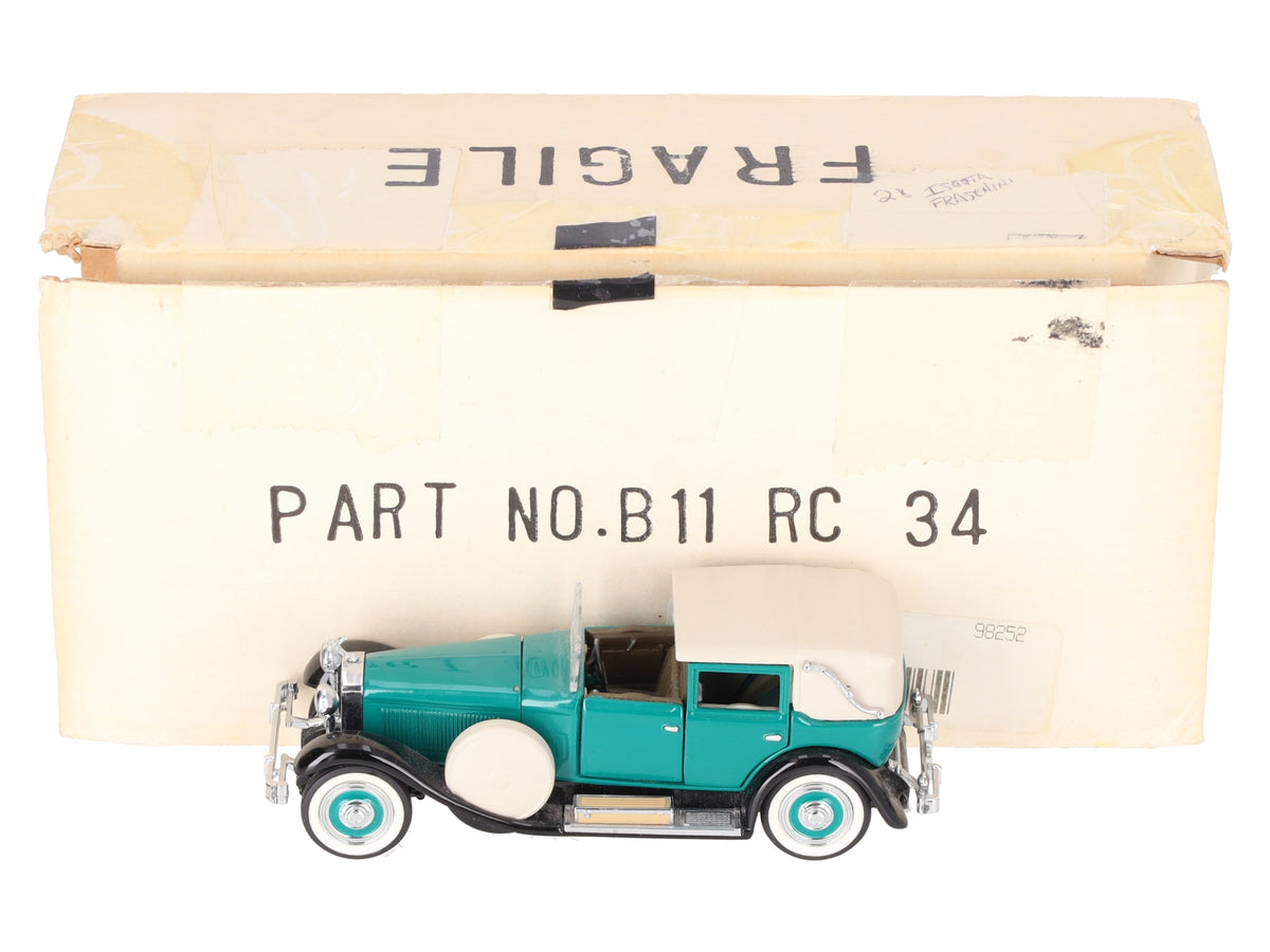 Franklin Mint B11RC34 1:43 1928 Isotta Fraschini EX/Box