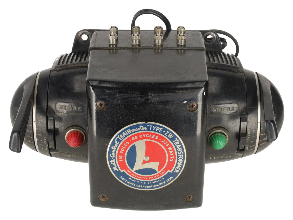 Lionel ZW 275 Watt Vintage O Gauge Train Transformer with Whistle (R Model) VG