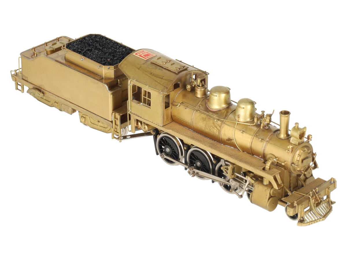 Gem Olympia 445 HO BRASS CP Class D-4g 4-6-0 Steam Loco/Tender - Unpainted VG/Box