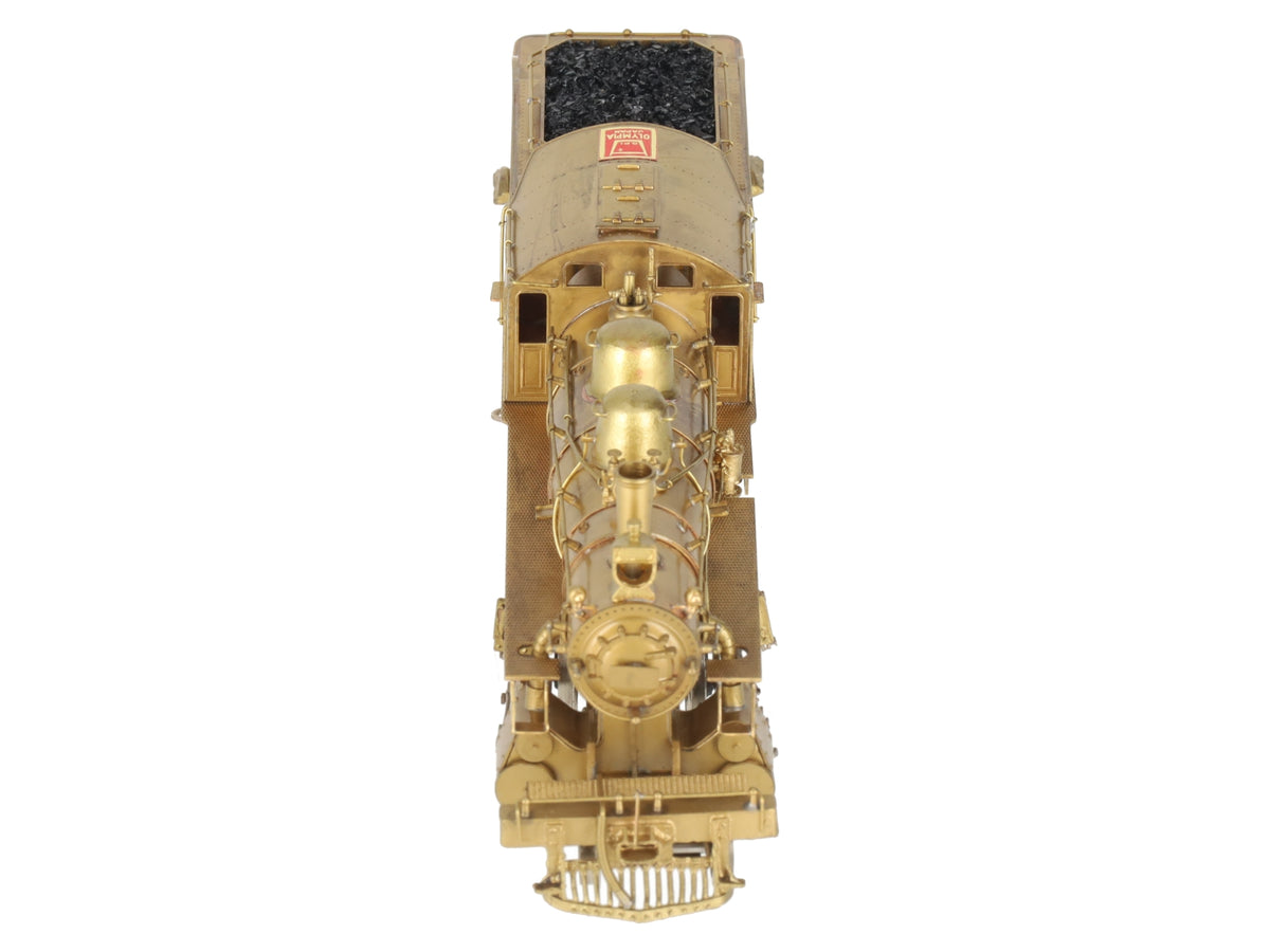Gem Olympia 445 HO BRASS CP Class D-4g 4-6-0 Steam Loco/Tender - Unpainted VG/Box