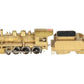 Gem Olympia 445 HO BRASS CP Class D-4g 4-6-0 Steam Loco/Tender - Unpainted VG/Box