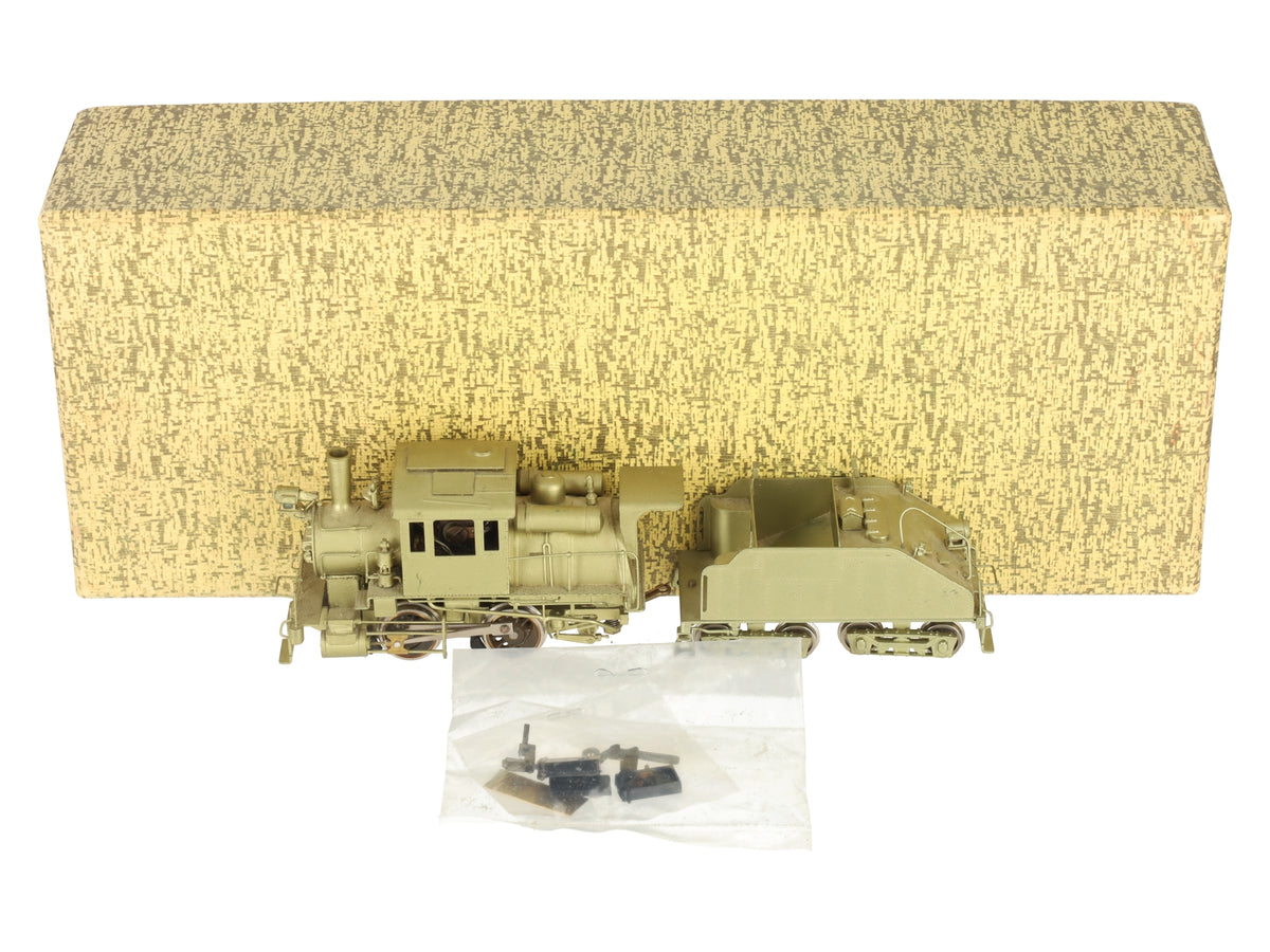 Gem Models KT-104P HO Scale BRASS Reading Class A-5a 0-4-0 Switcher - Unpainted EX/Box