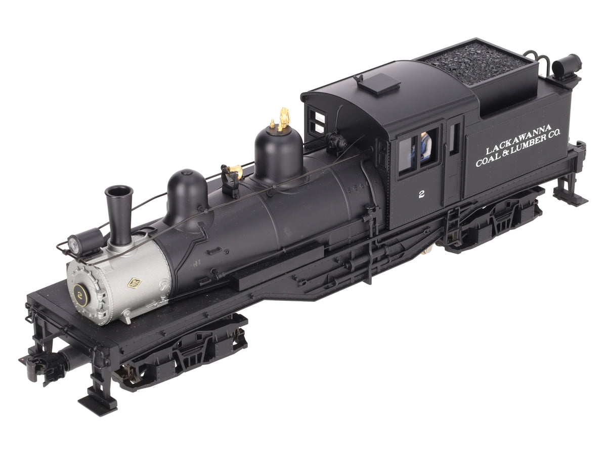 K-Line K3438-0002CC O Lackawanna Coal & Lumber Shay Steam Locomotive #2 LN/Box