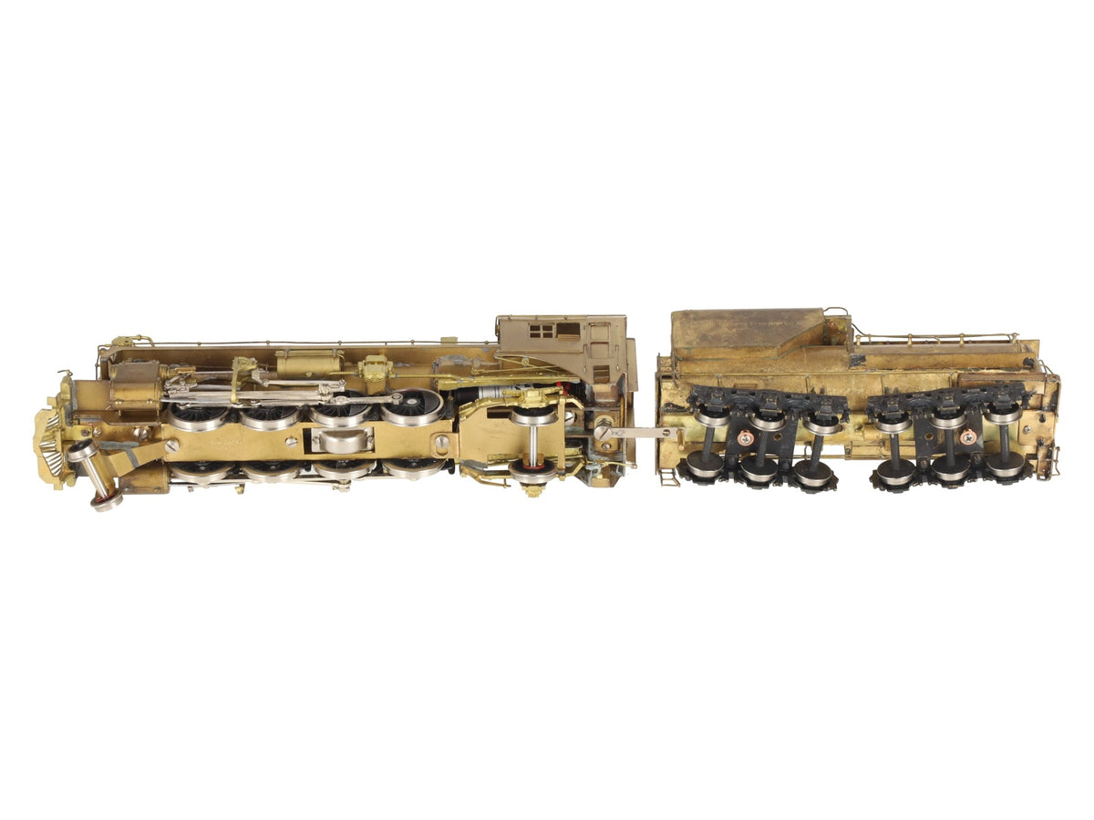 Van Hobbies HO BRASS CPR P-1d,e Mikado 2-8-2 Steam Loco/Tender - Unpainted VG/Box