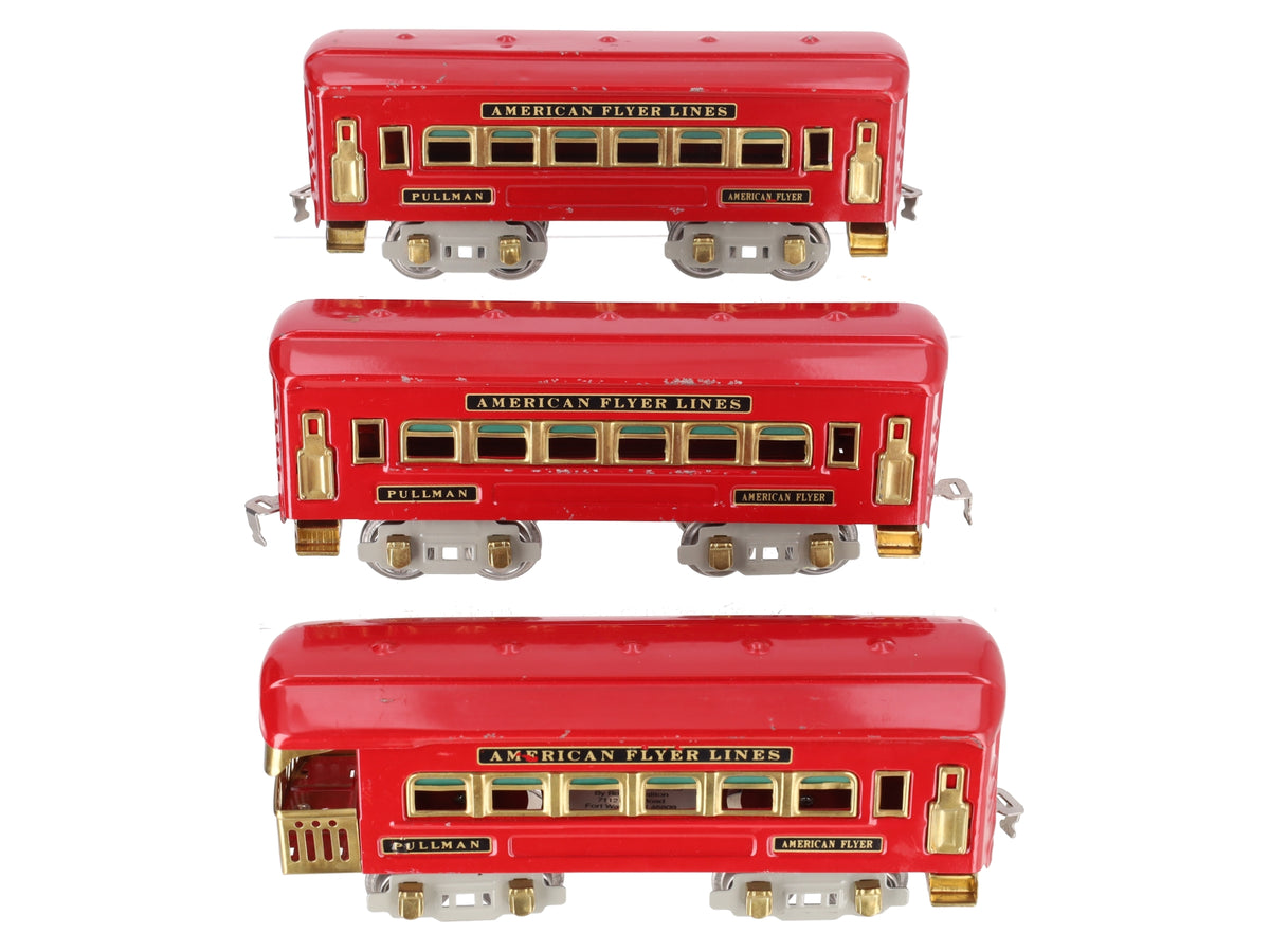 American Flyer O Gauge Prewar Custom Pullman Passenger Cars [3]