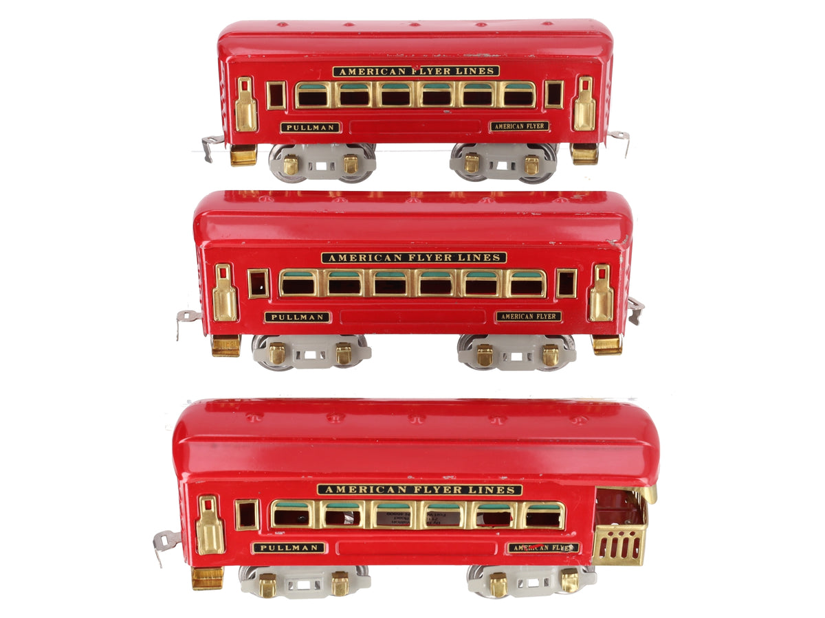American Flyer O Gauge Prewar Custom Pullman Passenger Cars [3]