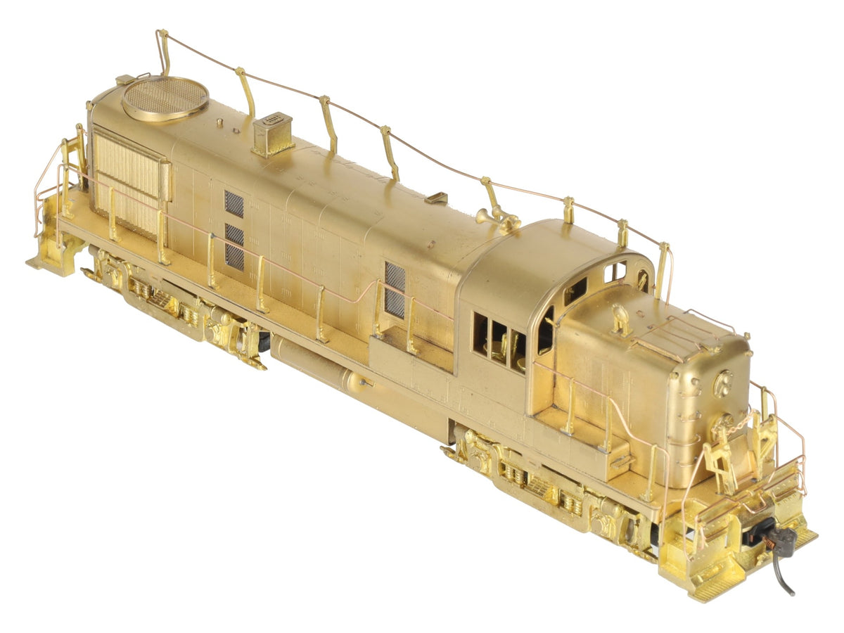 Key Imports HO BRASS Pennsylvania Alco RS-3 Diesel Loco w/ Antenna - Unpainted EX/Box