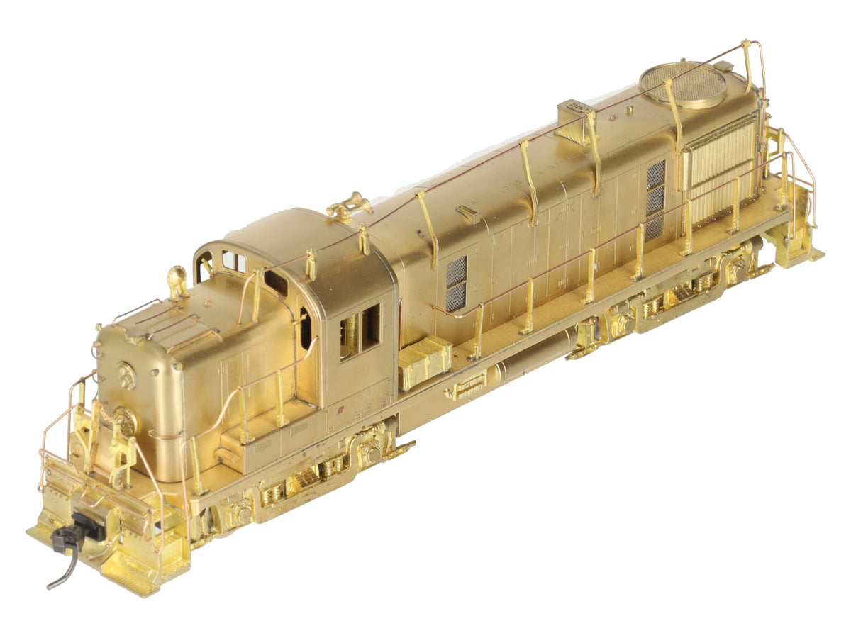 Key Imports HO BRASS Pennsylvania Alco RS-3 Diesel Loco w/ Antenna - Unpainted EX/Box