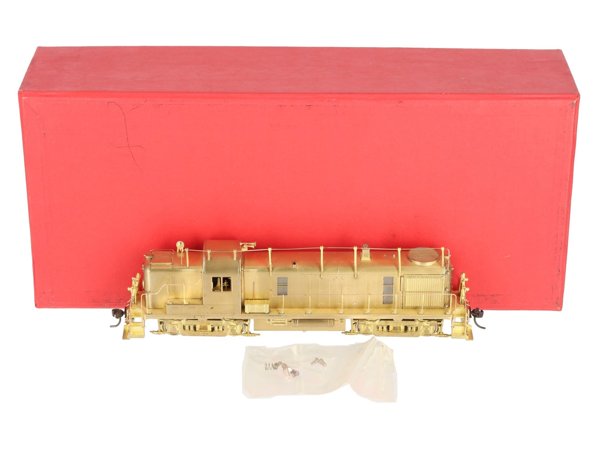 Key Imports HO BRASS Pennsylvania Alco RS-3 Diesel Loco w/ Antenna - Unpainted EX/Box
