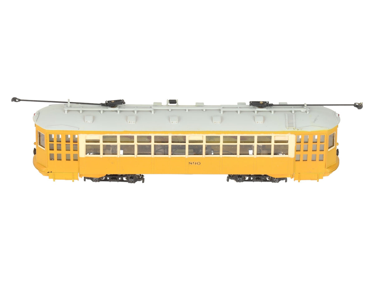 MTS Imports HO Scale BRASS Boston Type 5 Streetcar - Painted EX/Box
