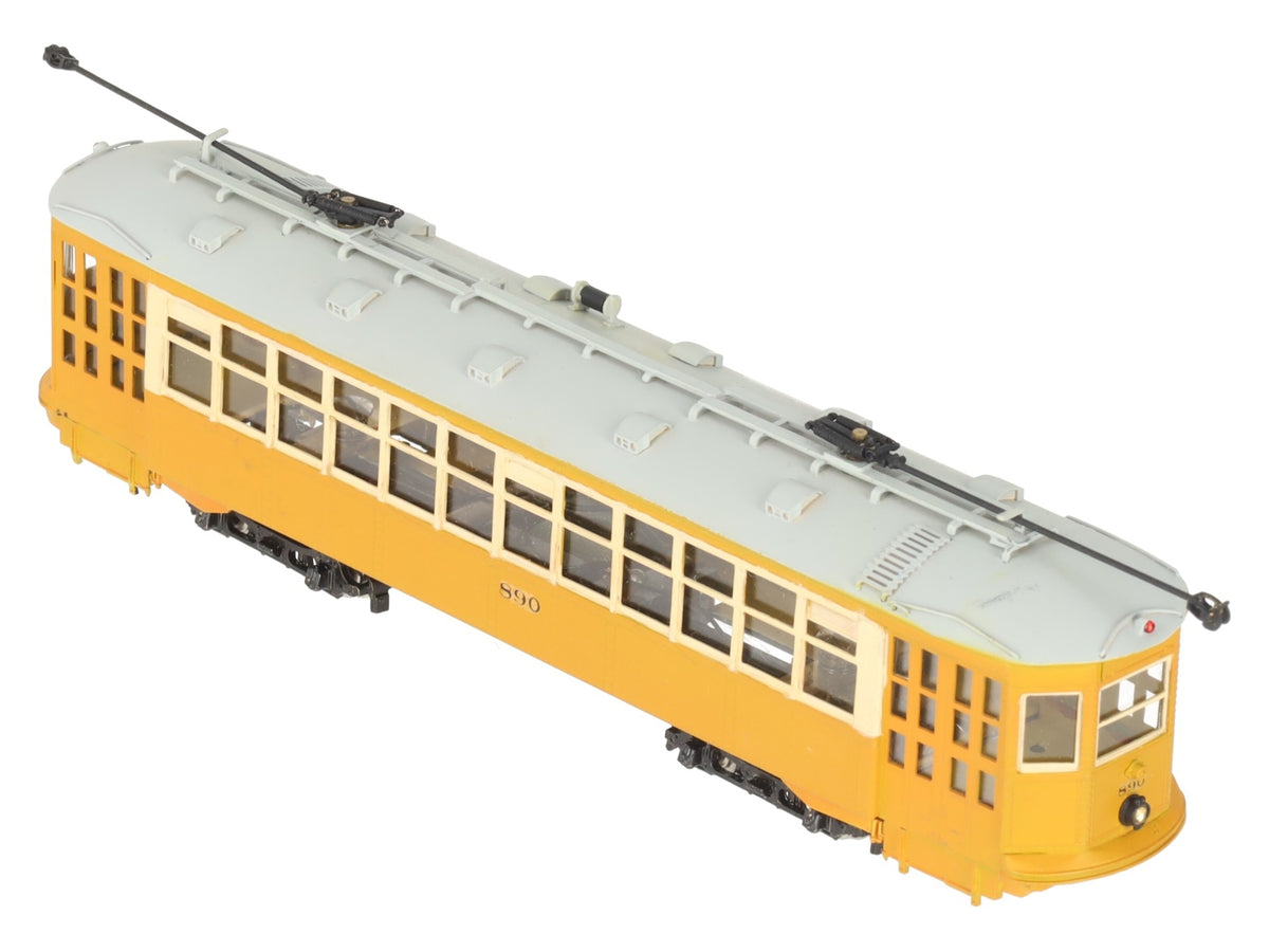 MTS Imports HO Scale BRASS Boston Type 5 Streetcar - Painted EX/Box