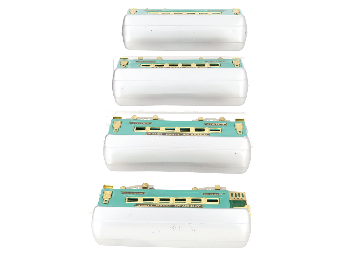 American Flyer Vintage O Prewar Tinplate Passenger Cars 3171, 3172 [4]