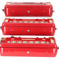 Lionel O Gauge Prewar Custom Tinplate Pullman Passenger Cars #605,605,606 [3]