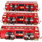 Lionel O Gauge Prewar Custom Tinplate Pullman Passenger Cars #605,605,606 [3]
