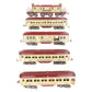 Williams O Reproduction Ives Lines Electric Locomotive & Passenger Cars (5)