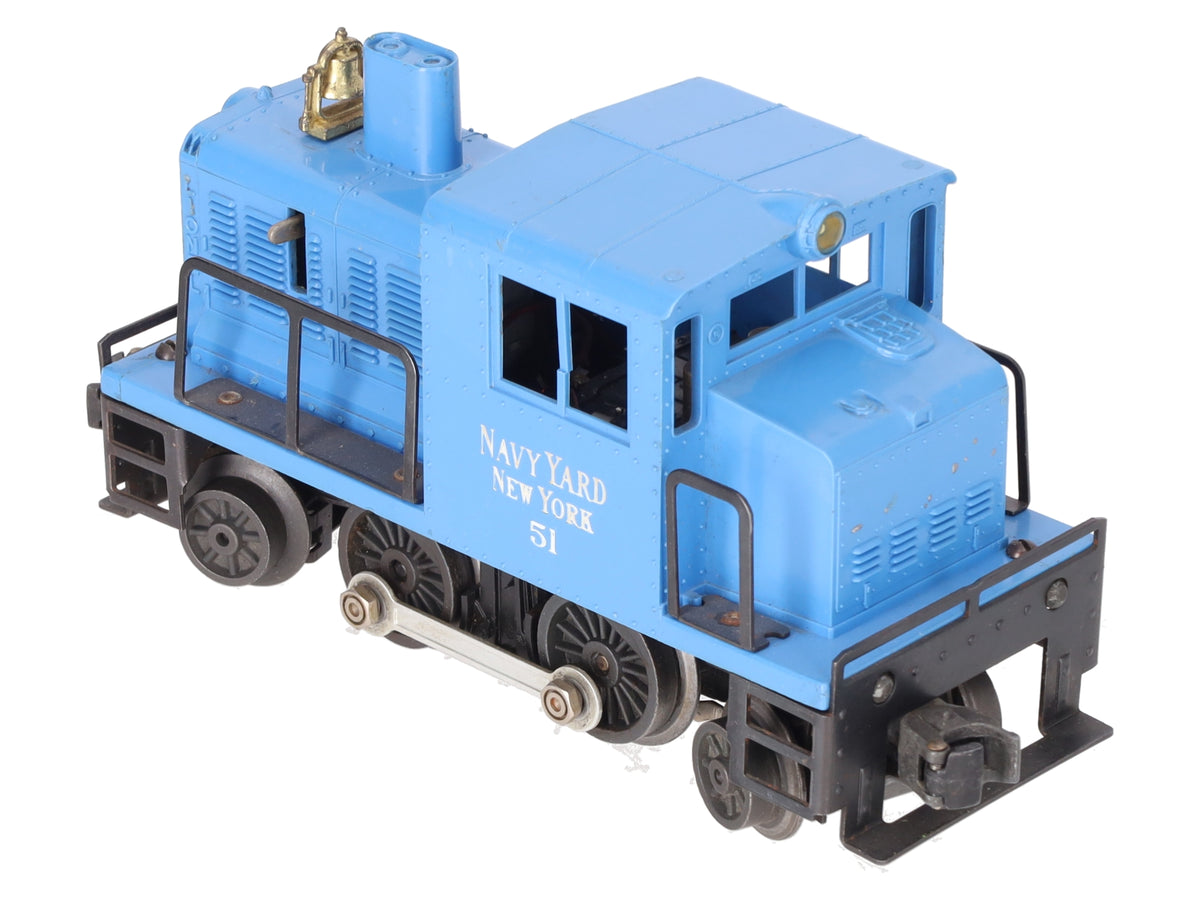 Lionel 51 Vintage O Gauge Navy Yard Turbine Powered Diesel Switcher VG