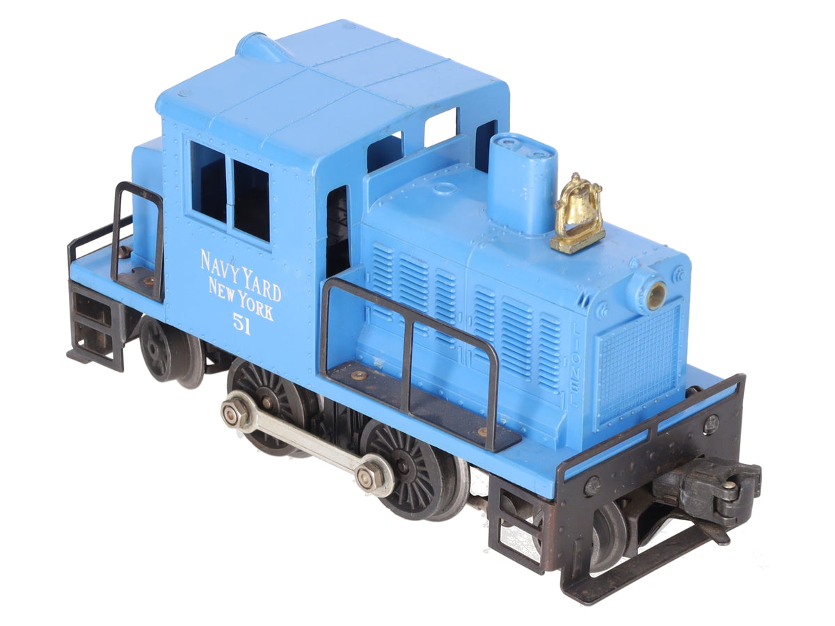 Lionel 51 Vintage O Gauge Navy Yard Turbine Powered Diesel Switcher VG