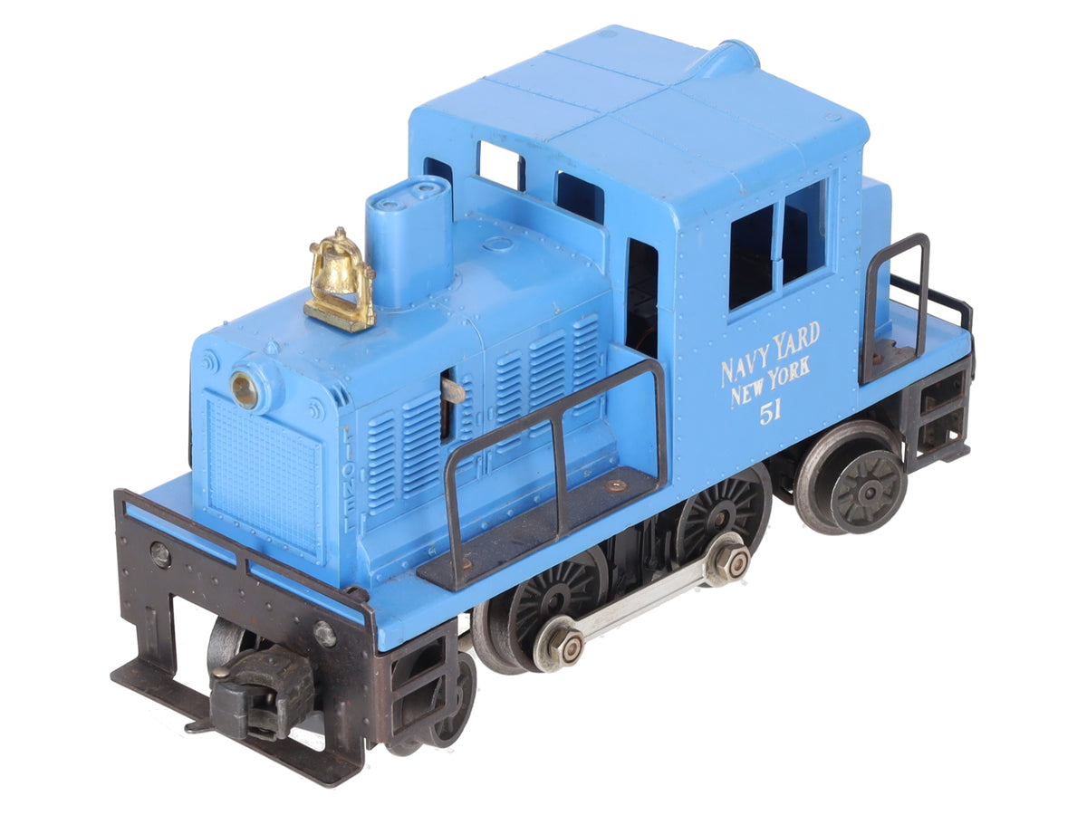 Lionel 51 Vintage O Gauge Navy Yard Turbine Powered Diesel Switcher VG