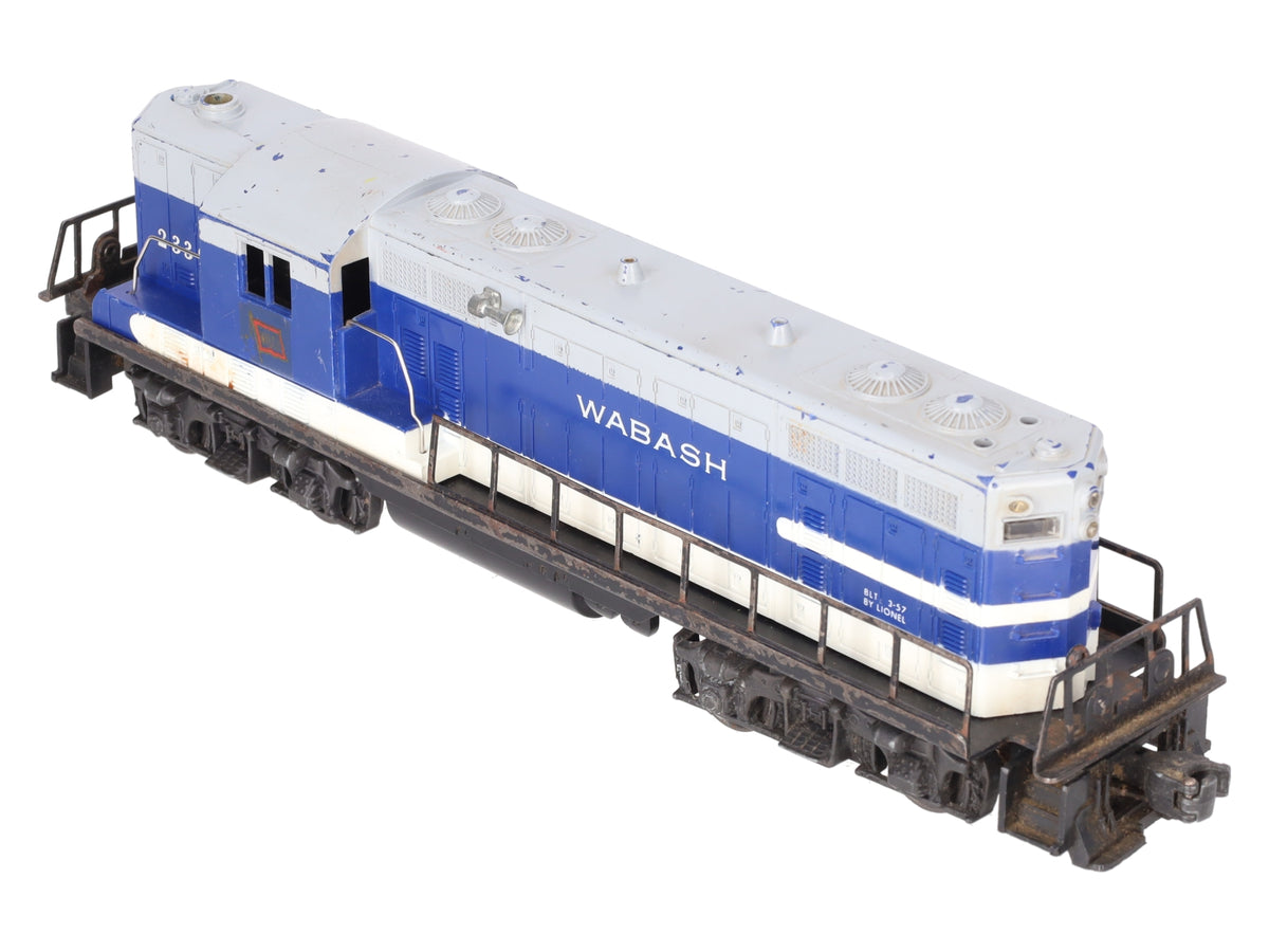 Lionel 2339 Vintage O Gauge Wabash GP-7 Powered Diesel Locomotive #2339