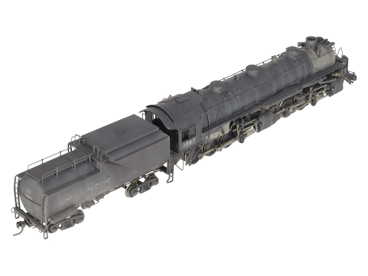 Sunset Models HO Scale BRASS UP 2-8-8-0 Steam Locomotive & Tender- Painted/Box