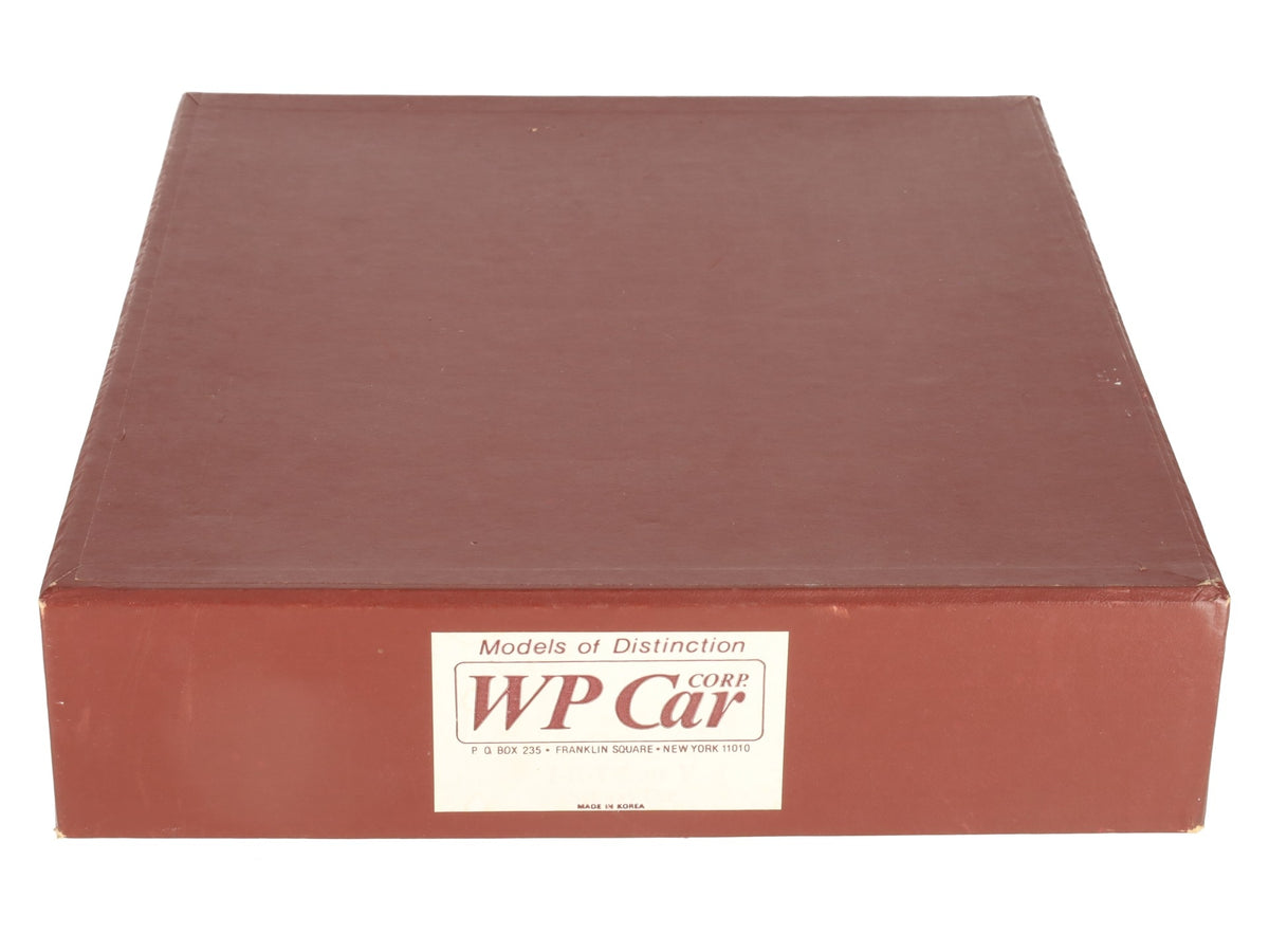 WP Car Corp. HO BRASS IRT Low V Subway 3-Car Set - Unpainted EX/Box
