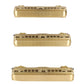 WP Car Corp. HO BRASS IRT Low V Subway 3-Car Set - Unpainted EX/Box