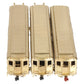 WP Car Corp. HO BRASS IRT Low V Subway 3-Car Set - Unpainted EX/Box