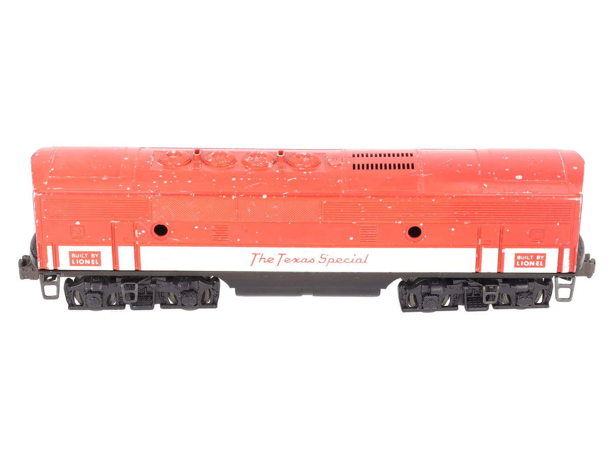 Lionel 2245C Vintage O Gauge Texas Special F-3B Non-Powered Diesel Locomotive VG