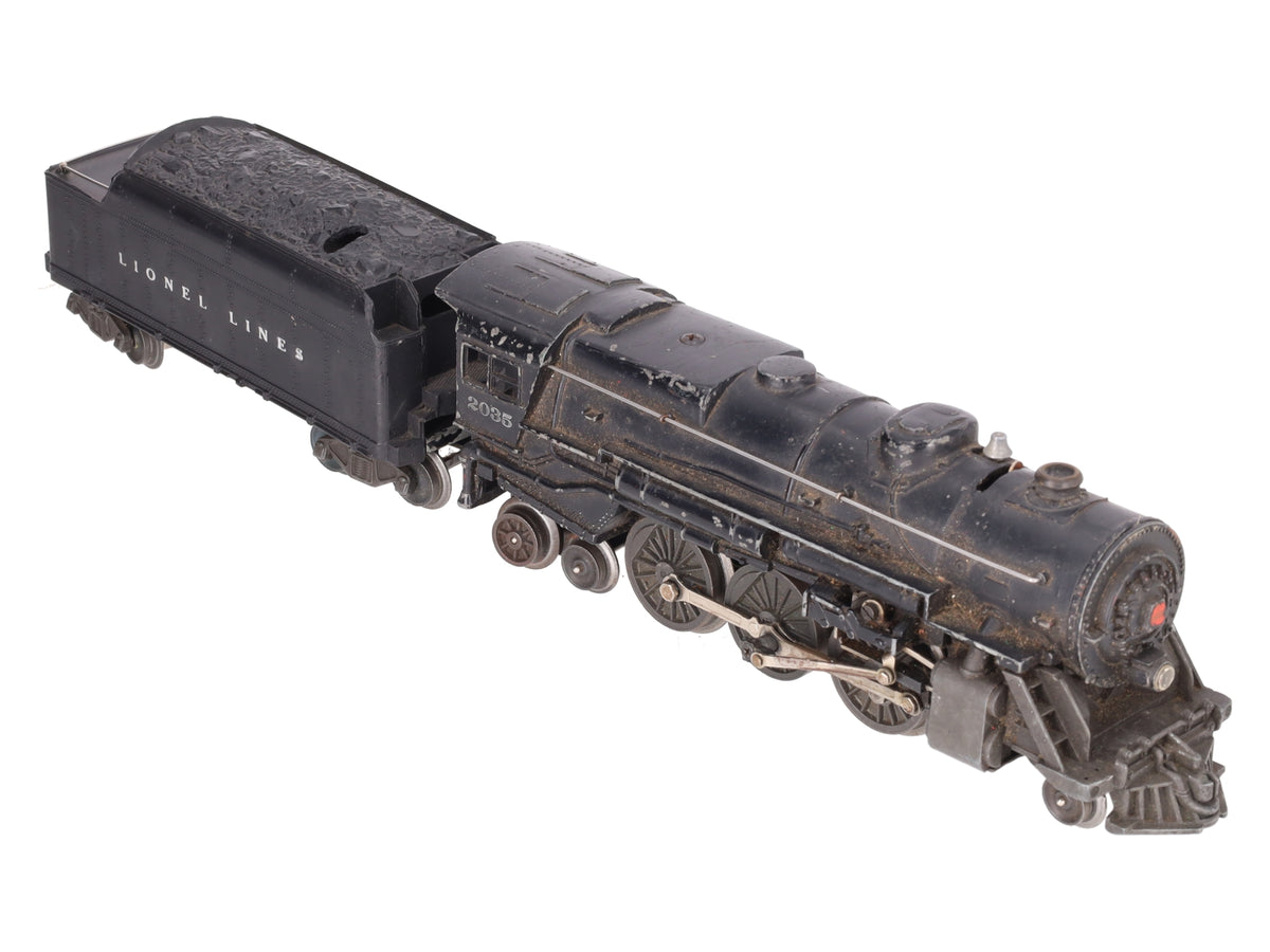Lionel 2035 Vintage O Gauge 2-6-4 Diecast Steam Locomotive And Tender #2466WX VG