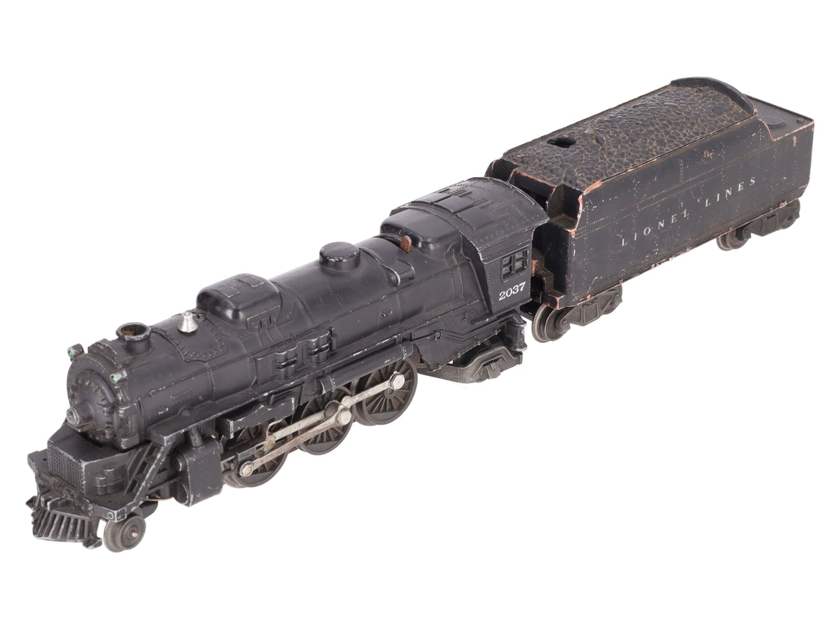 Lionel 2037 Vintage O Gauge 2-6-4 Diecast Steam Locomotive w/ 6466W Tender