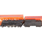 Lionel 2037 Vintage O Gauge 2-6-4 Diecast Steam Locomotive and 6026W Tender VG/Box