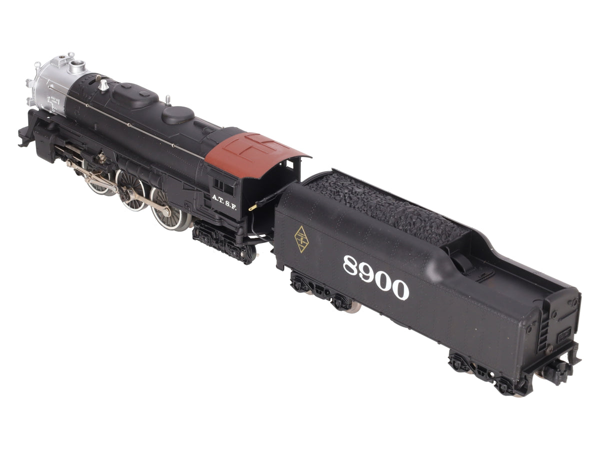Lionel 6-8900 O Gauge ATSF 4-6-4 Steam Locomotive & Tender #8900 VG/Box