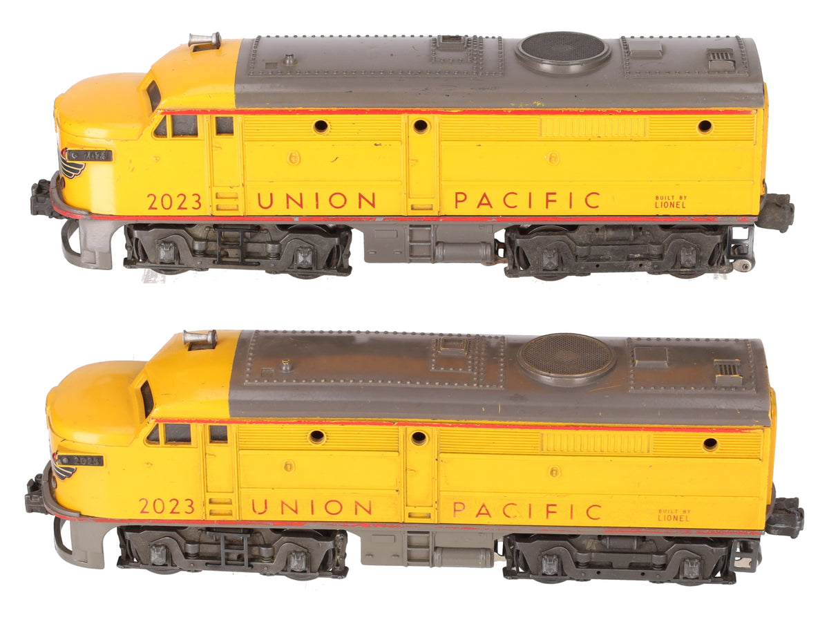 Lionel 2023 Vintage O Gauge Union Pacific Alco AA Diesel Locomotive Set VG