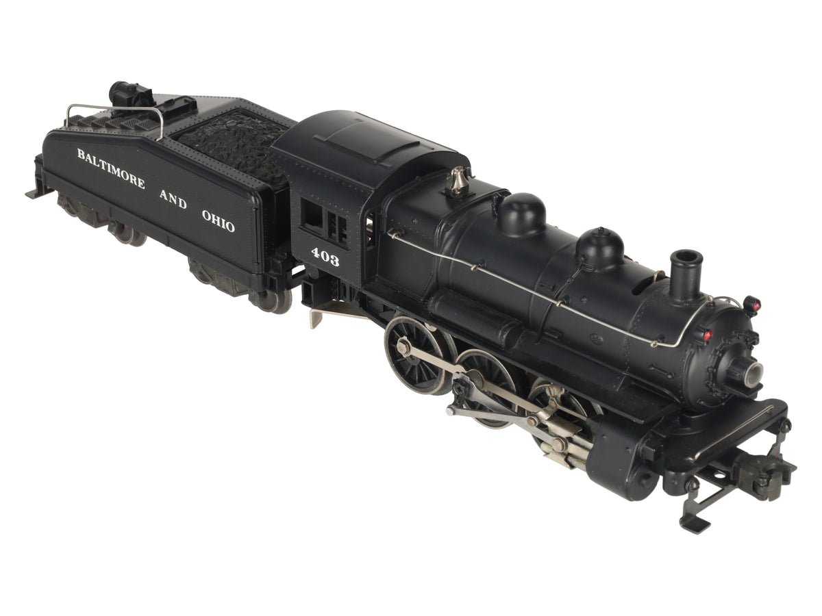 Lionel 203 Vintage O Gauge B&O 0-6-0 Steam Locomotive and Tender