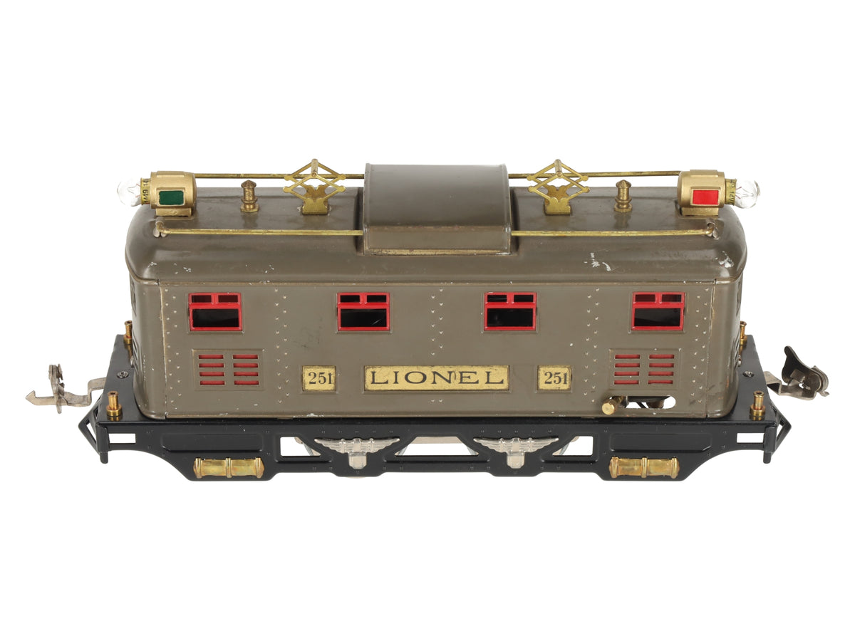 Lionel 251 Vintage O Gauge 0-4-0 Electric Locomotive -Restored