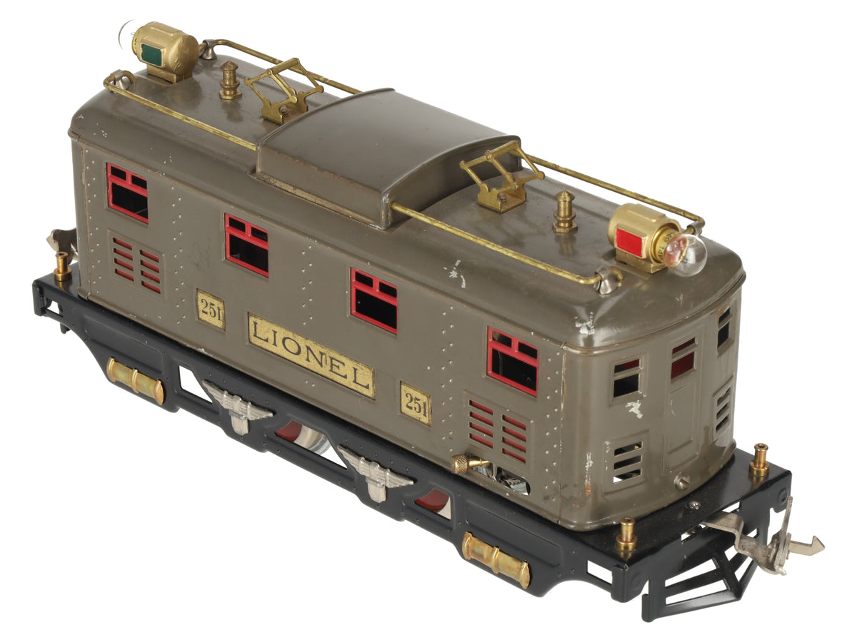 Lionel 251 Vintage O Gauge 0-4-0 Electric Locomotive -Restored